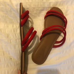 Lightly used J Crew Sise 8 Sandals